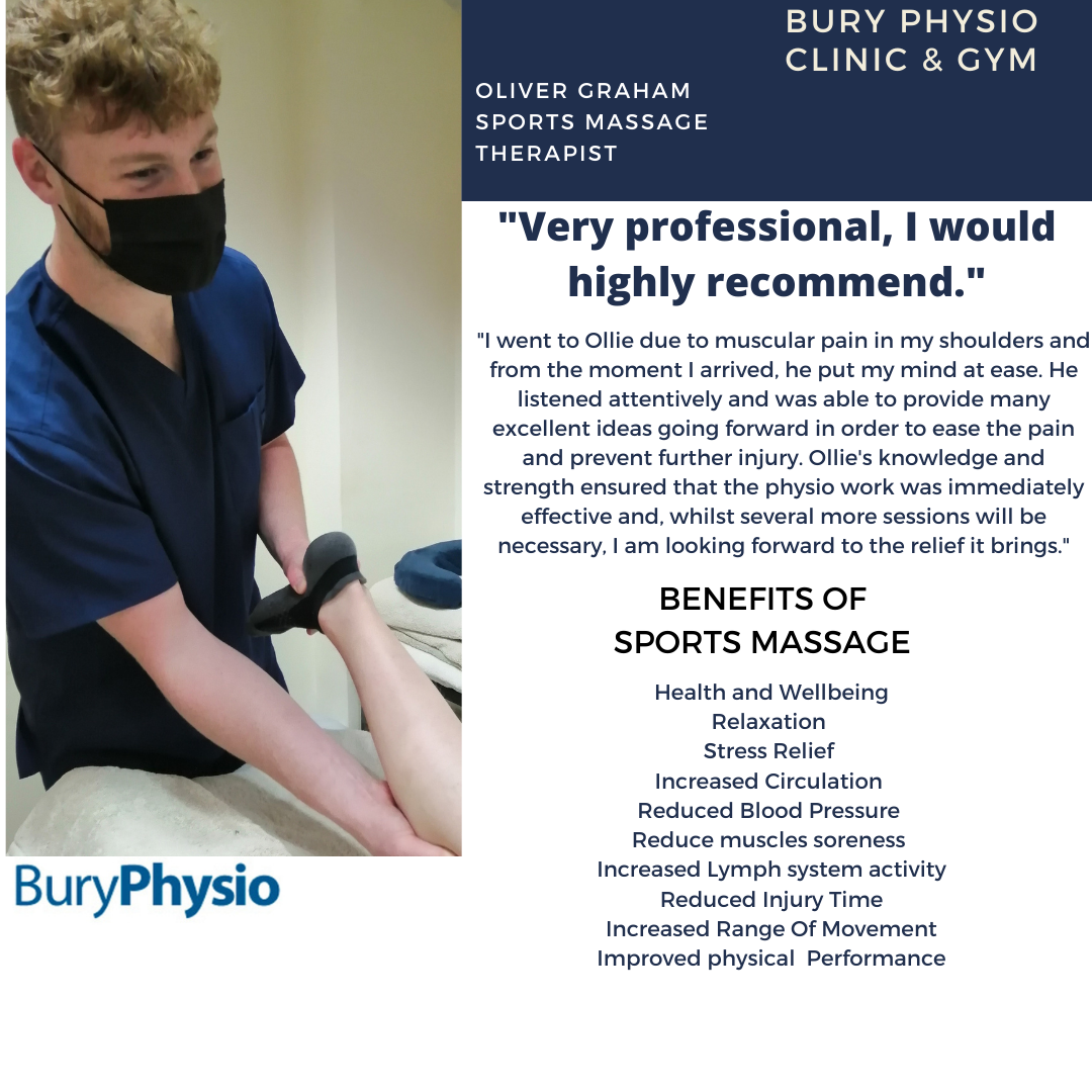 Corporate Massage Therapy Bury Physio